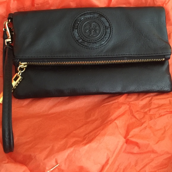 Tory Burch Shindo fold over wristlet