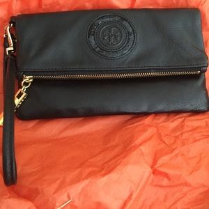 Tory Burch Shindo fold over wristlet