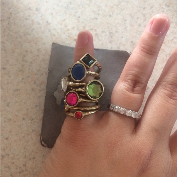 Multicolored rings