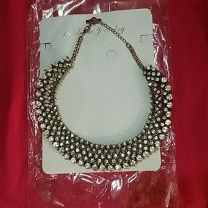 Glistening statement necklace/jewelry