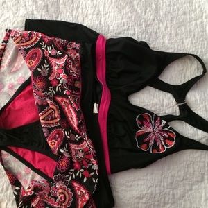 2 piece women's bathing suit