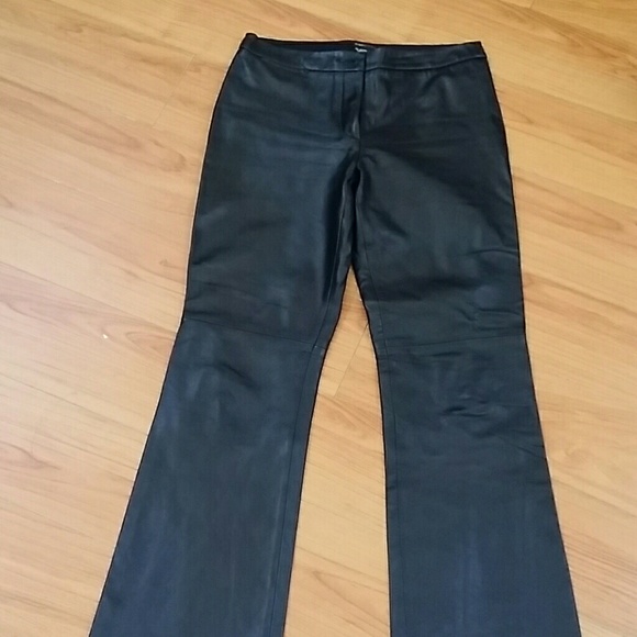 BGBG Black Leather Pants