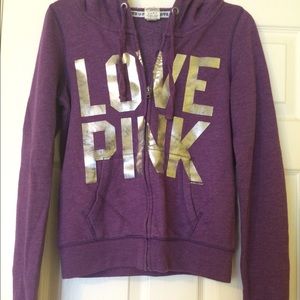 PINK Zip-Up Hoodie