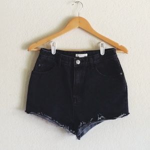 Nasty Gal Glamorous jean shorts