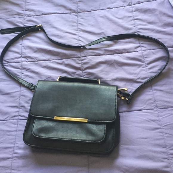 Black rectangle purse