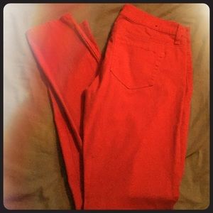 Red Lovesick Skinny Jeans