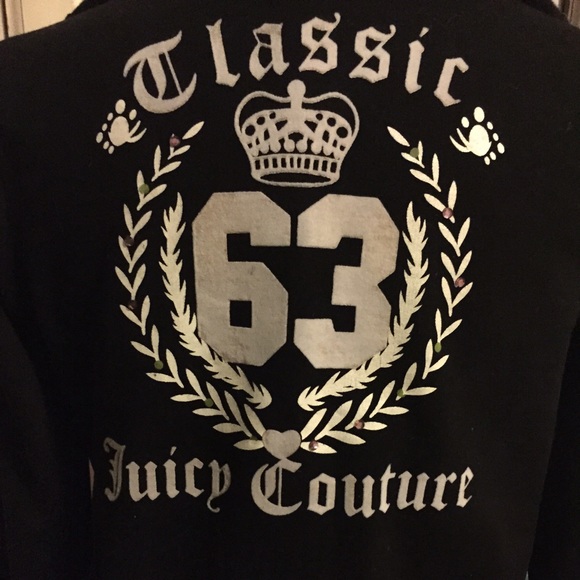 Juicy Couture black hoodie