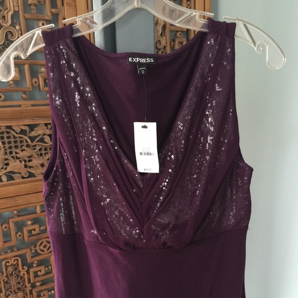 Plum colored Express Top