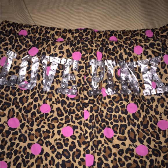 Pink cheetah PJ pants!