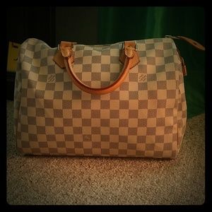 Louis Vuitton Damier Azur Speedy 30 *Authentic*