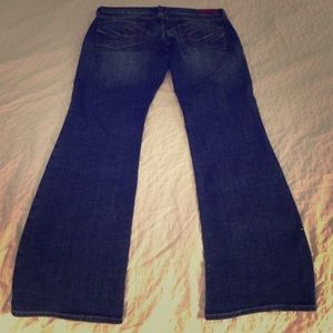 EXPRESS denim EVA boot cut
