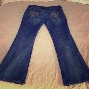 EXPRESS Stella boot cut jeans