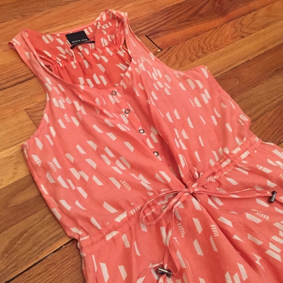 Light pink /white romper