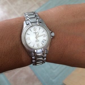 Silver TISSOT watch