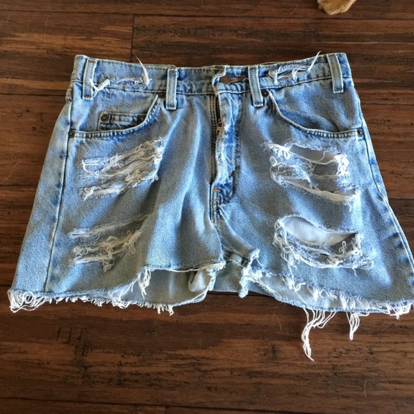 Jean shorts!