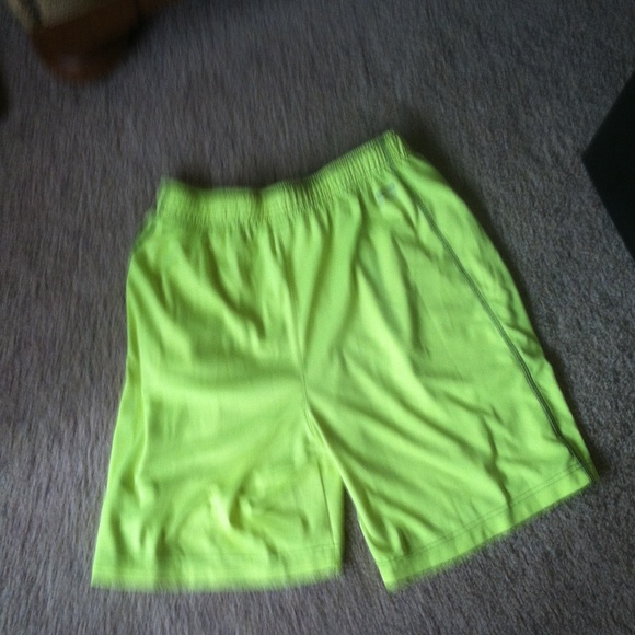 Neon Yellow Shorts