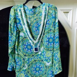 Boston Proper top or cover up👙