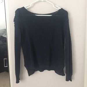 Brandy Melville Navy Blue Knit