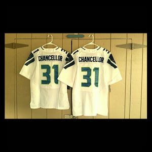 seahawk jerseys. Kam chancellor men's L & XL