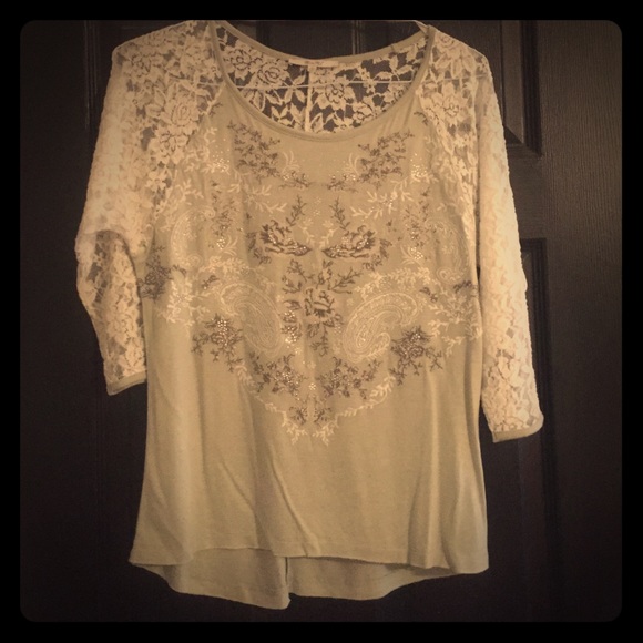 Rhinestone Miss Me top