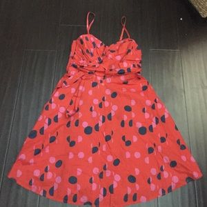 Polkadotted dress