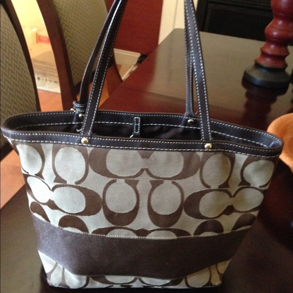 Coach monogram pocketbook