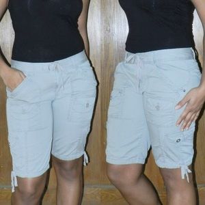 Tan Cargo Bermuda Shorts ☺️