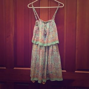 Silk summer dress