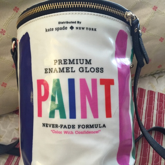 BNWOT Kate Spade Paint Can Crossbody