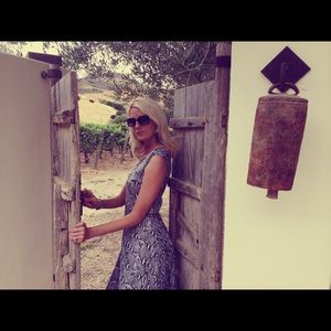 Michael Kors Animal Print Maxi Dress