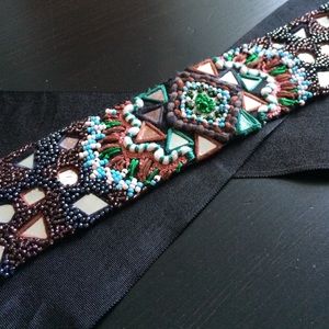 Anthropologie beaded sash