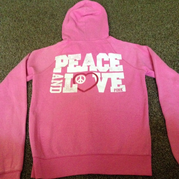 Victoria's Secret Pink Zipup Sweatshirt - Picture 3 of 4