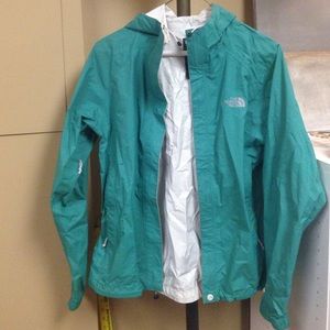 North face rain coat