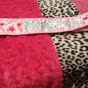 Cross over birthday banner