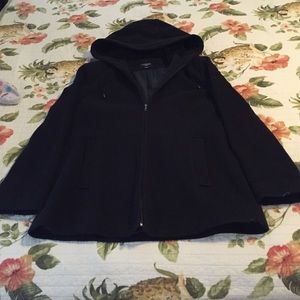 ❄️Sonoma Wool Black Hooded Coat❄️