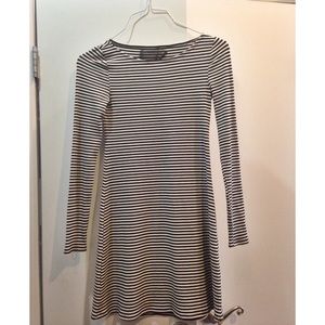 Adorable Reformation striped mini dress!