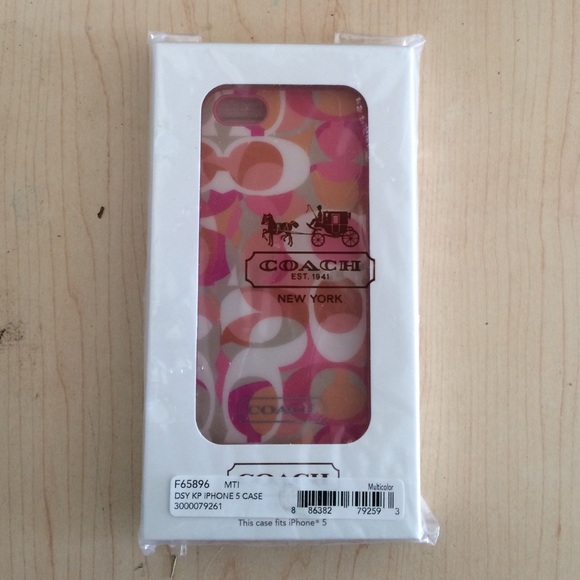 Coach iPhone 5/5S case