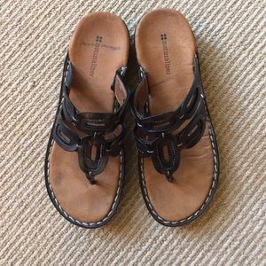 Naturalized Black Sandals