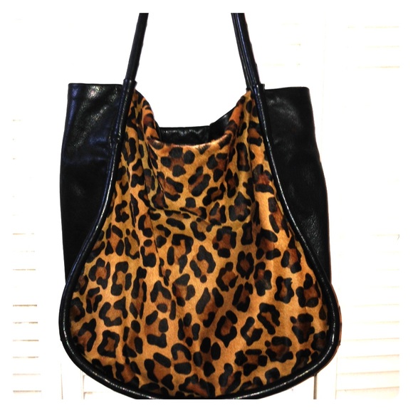 Rebecca Minkoff Leather & Calf Hair Bag