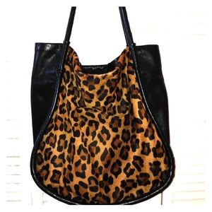 Rebecca Minkoff Leather & Calf Hair Bag