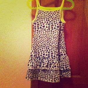 Cheetah print dress