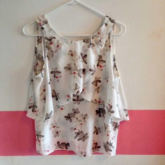 Floral & Layered Tank
