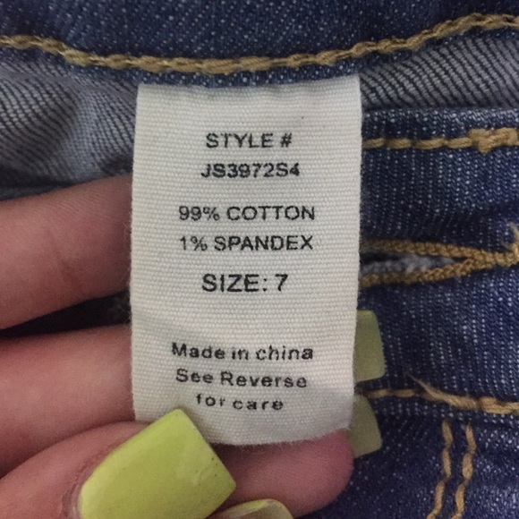 Blue asphalt shorts - Picture 3 of 3