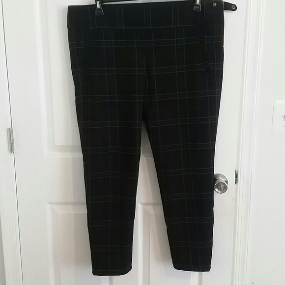 Plaid ankle pant & dress bundle