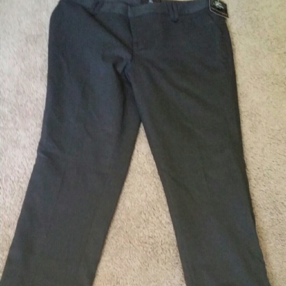 BRAND NEW DARK GREY SLACKS LOW RISE