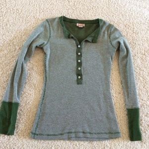 Mossimo Button-Up long sleeve top