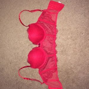 Victoria's Secret ribbed half corset