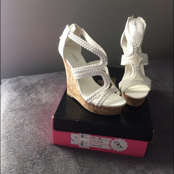 Charlotte Russe wedges (worn once for graduation)