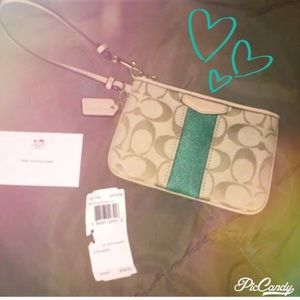 Authentic Coach wristlet