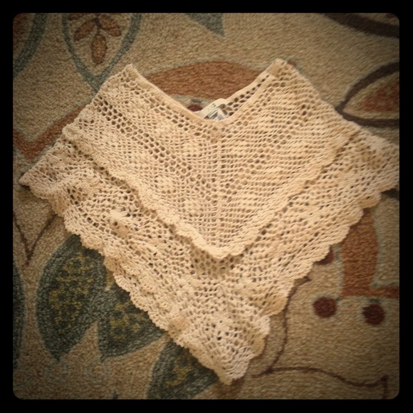 Crochet poncho